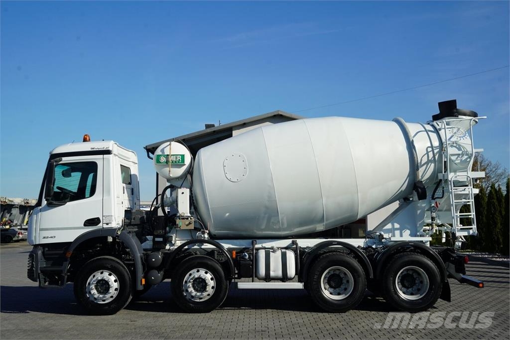 Mercedes-Benz AROCS 3240 / BETONOMIESZARKA / IMER / AUTOMAT / EU Betonvežiai