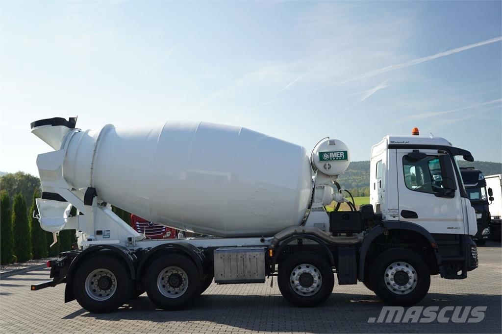 Mercedes-Benz AROCS 3240 / BETONOMIESZARKA / IMER / AUTOMAT / EU Betonvežiai