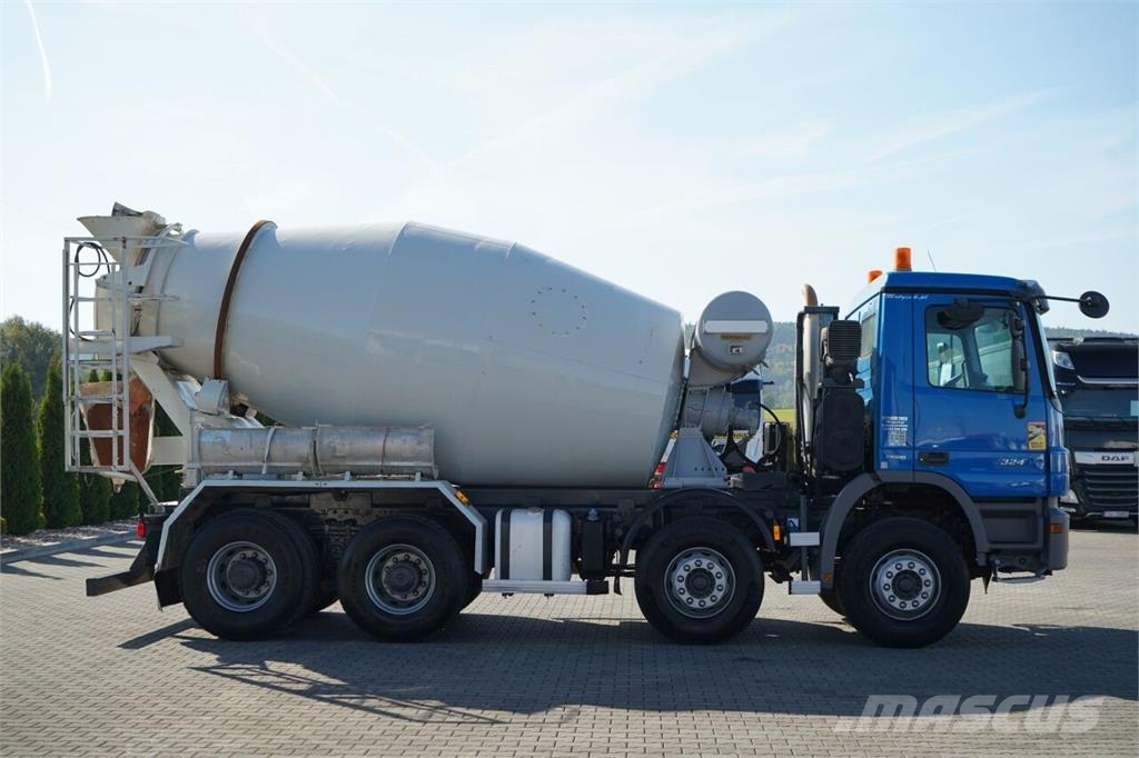 Mercedes-Benz AROCS 3241 / 8x4 / GRUSZKA / BETONOMIESZARKA / LIE Betonmischer
