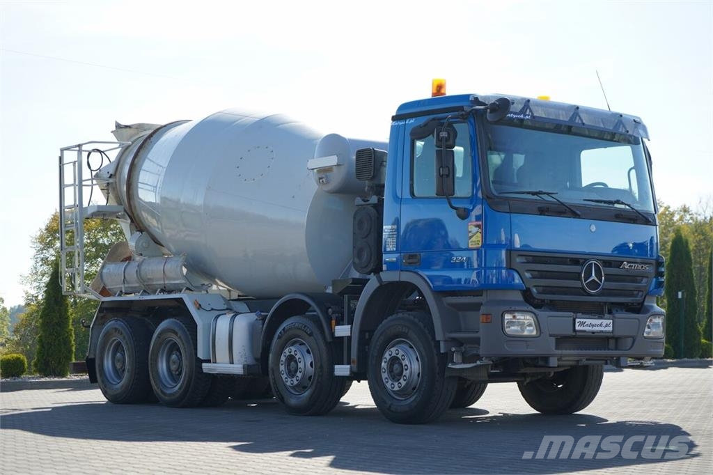 Mercedes-Benz AROCS 3241 / 8x4 / GRUSZKA / BETONOMIESZARKA / LIE Betonmischer