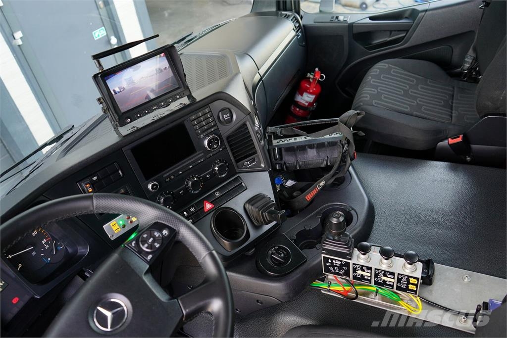 Mercedes-Benz AROCS / 2636 / E 6 / WYWROTKA + HDS / 6 X 4 / HIAB Sklápače