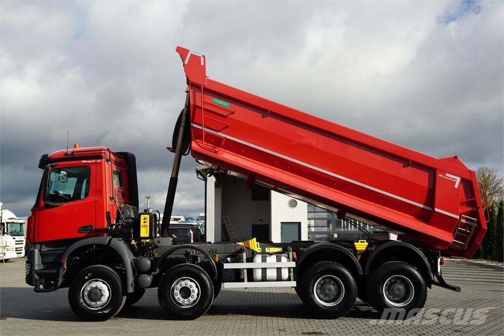 Mercedes-Benz AROCS 4145 / 8x6 / WYWROTKA TYLNOZSYPOWA / MANUAL Tipper trucks