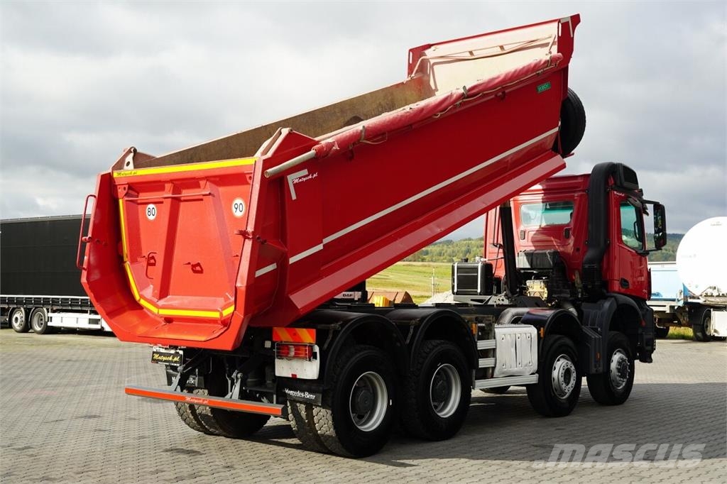 Mercedes-Benz AROCS 4145 / 8x6 / WYWROTKA TYLNOZSYPOWA / MANUAL Tipper trucks