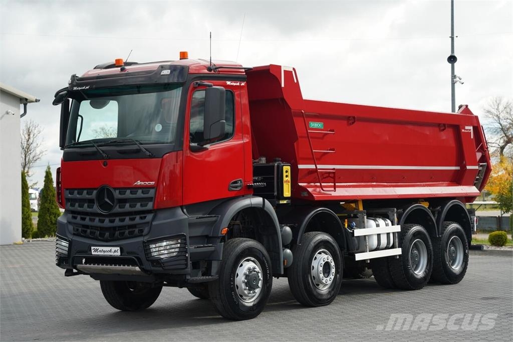Mercedes-Benz AROCS 4145 / 8x6 / WYWROTKA TYLNOZSYPOWA / MANUAL Tipper trucks