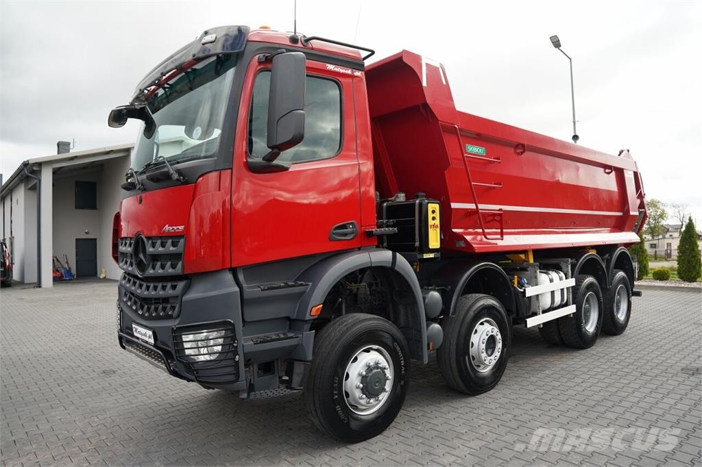 Mercedes-Benz AROCS 4145 / 8x6 / WYWROTKA TYLNOZSYPOWA / MANUAL Tipper trucks