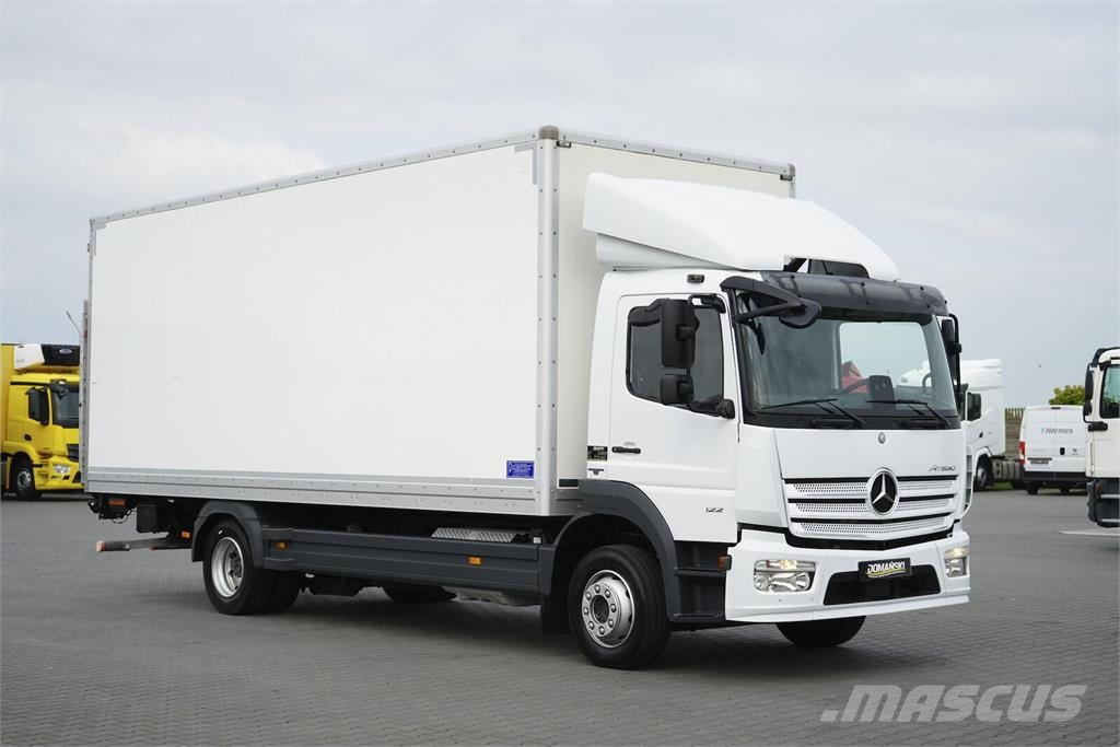 Mercedes-Benz ATEGO / 1221 / ACC / EURO 6 / KONTENER + WINDA / 1 Camion Fourgon