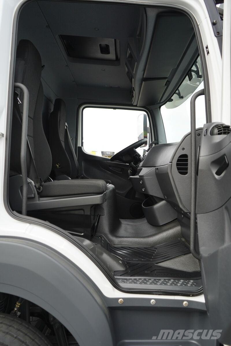 Mercedes-Benz ATEGO / 1221 / ACC / EURO 6 / KONTENER + WINDA / 1 Camion Fourgon