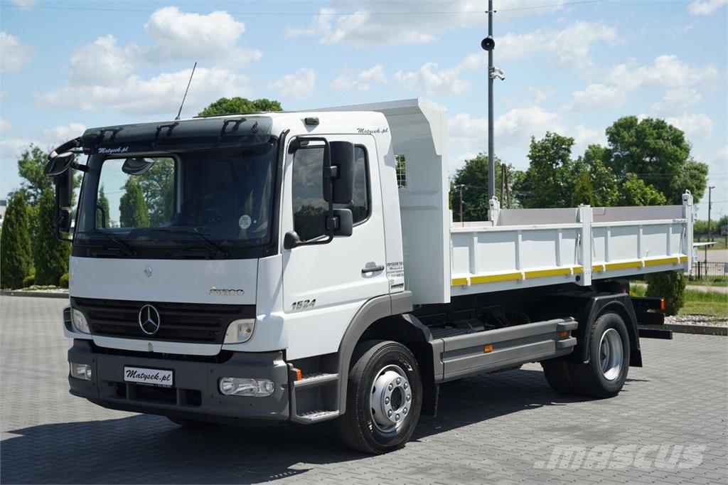 Mercedes-Benz ATEGO 1524 / 4x2 / WYWROTKA 5 M / MANUAL / 自卸式货车
