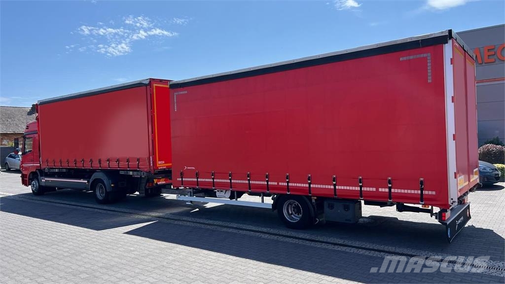 Mercedes-Benz ATEGO 1227 BIG SPACE EURO 6 CURTAIN TILT Camiones de caja de lona