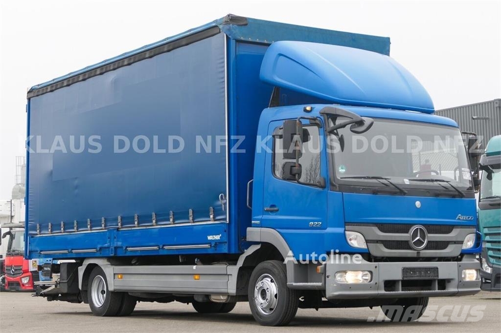 Mercedes-Benz Atego 822 L / Curtainsider Truck / Side Boards / T Camión con caja abierta