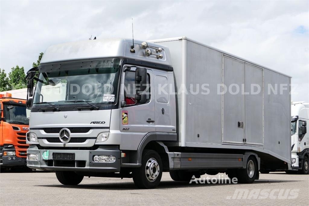 Mercedes-Benz Atego 822 Enclosed Vehicle Transporter / Car Trans Camiones portacoches