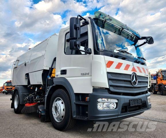 Mercedes-Benz Atego 1524 Euro6 Bucher CityFant 6000 Lakaisukoneet