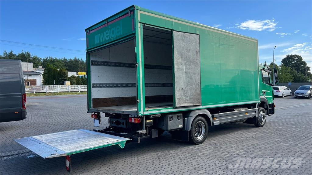 Mercedes-Benz ATEGO 1218 CONTAINER LIFT 1500 kg Camion Fourgon