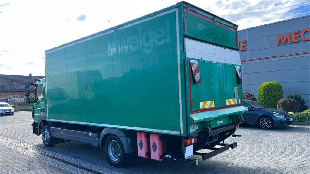 Mercedes-Benz ATEGO 1218 CONTAINER LIFT 1500 kg Camion Fourgon