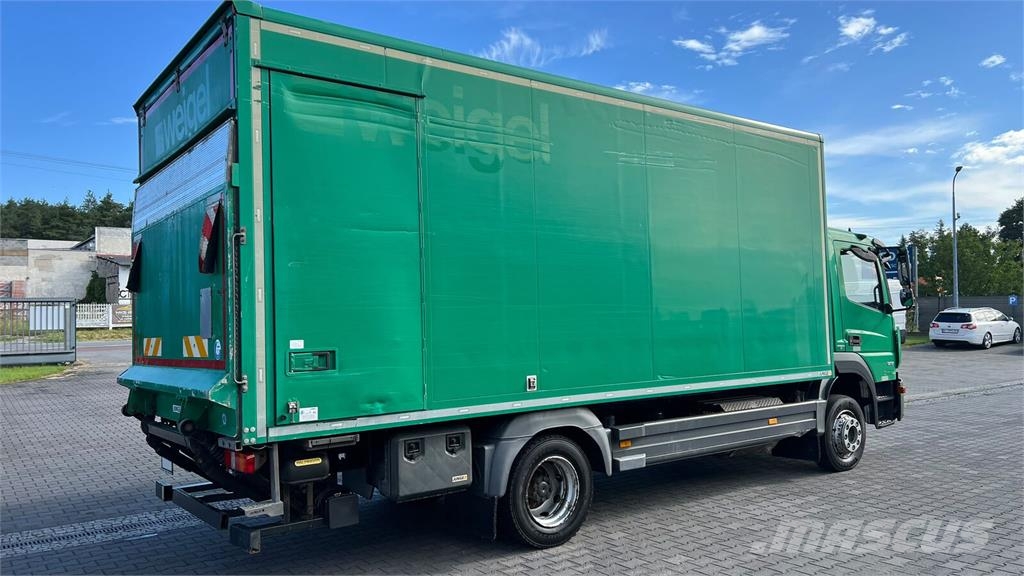 Mercedes-Benz ATEGO 1218 CONTAINER LIFT 1500 kg Camion Fourgon