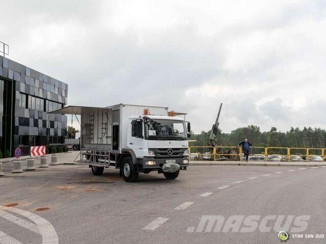 Mercedes-Benz Atego 1226 4x4 mobile workshop Alváz és felfüggesztés