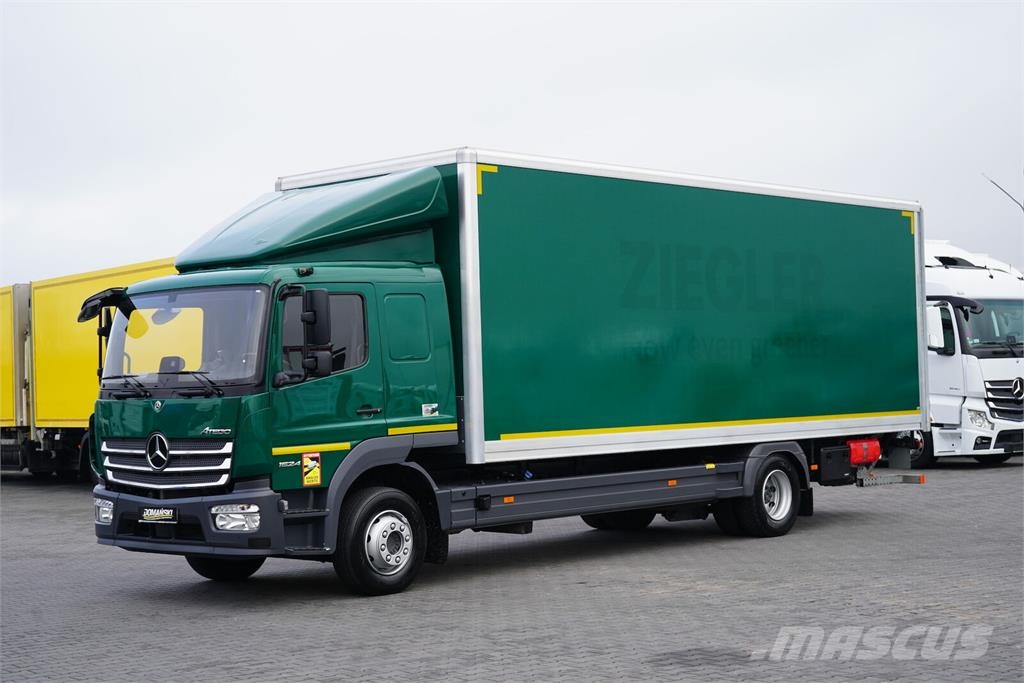 Mercedes-Benz ATEGO / 1524 / E 6 / KONTENER + WINDA / 18 PALET / Furgoonautod