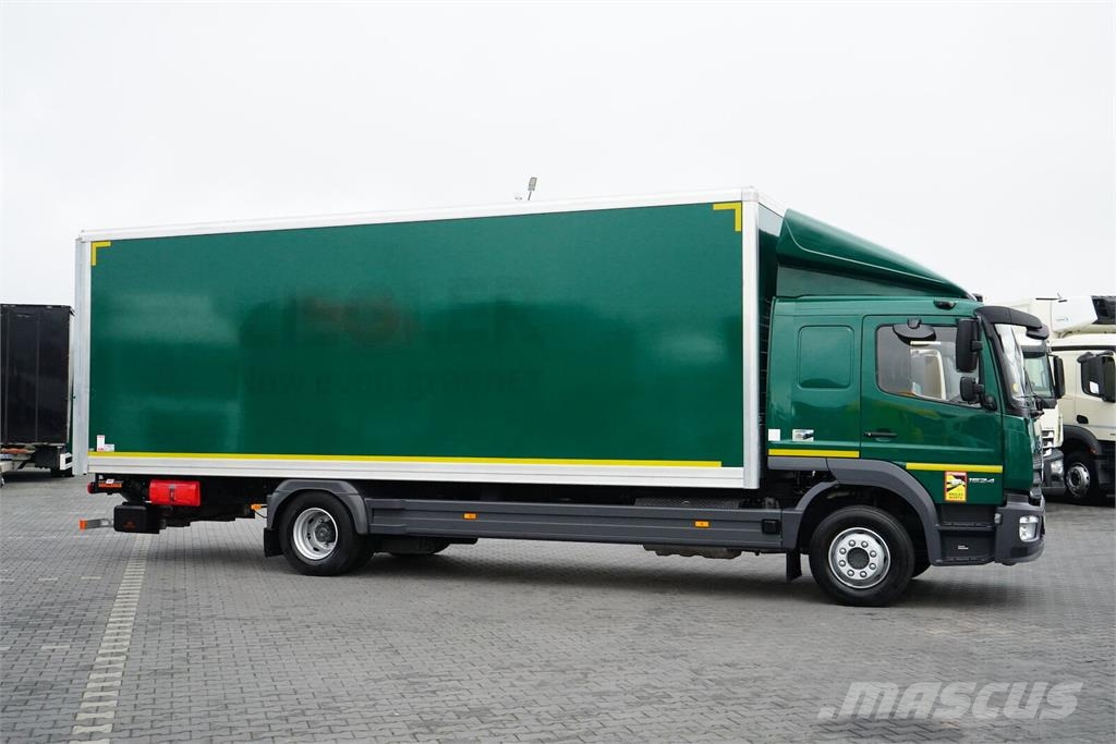 Mercedes-Benz ATEGO / 1524 / E 6 / KONTENER + WINDA / 18 PALET / Furgoonautod