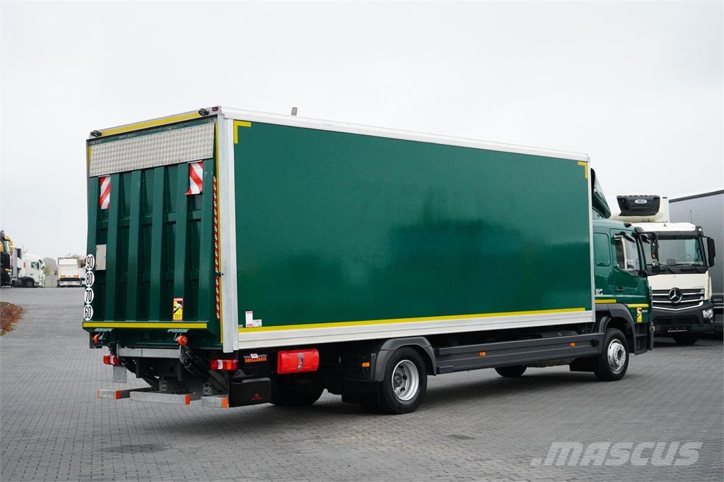 Mercedes-Benz ATEGO / 1524 / E 6 / KONTENER + WINDA / 18 PALET / Furgoonautod