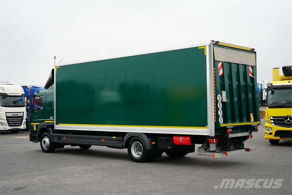 Mercedes-Benz ATEGO / 1524 / E 6 / KONTENER + WINDA / 18 PALET / Furgoonautod