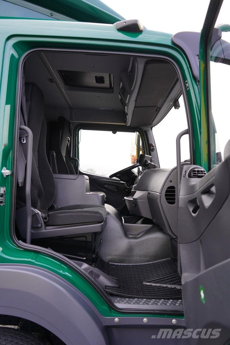 Mercedes-Benz ATEGO / 1524 / E 6 / KONTENER + WINDA / 18 PALET / Furgoonautod