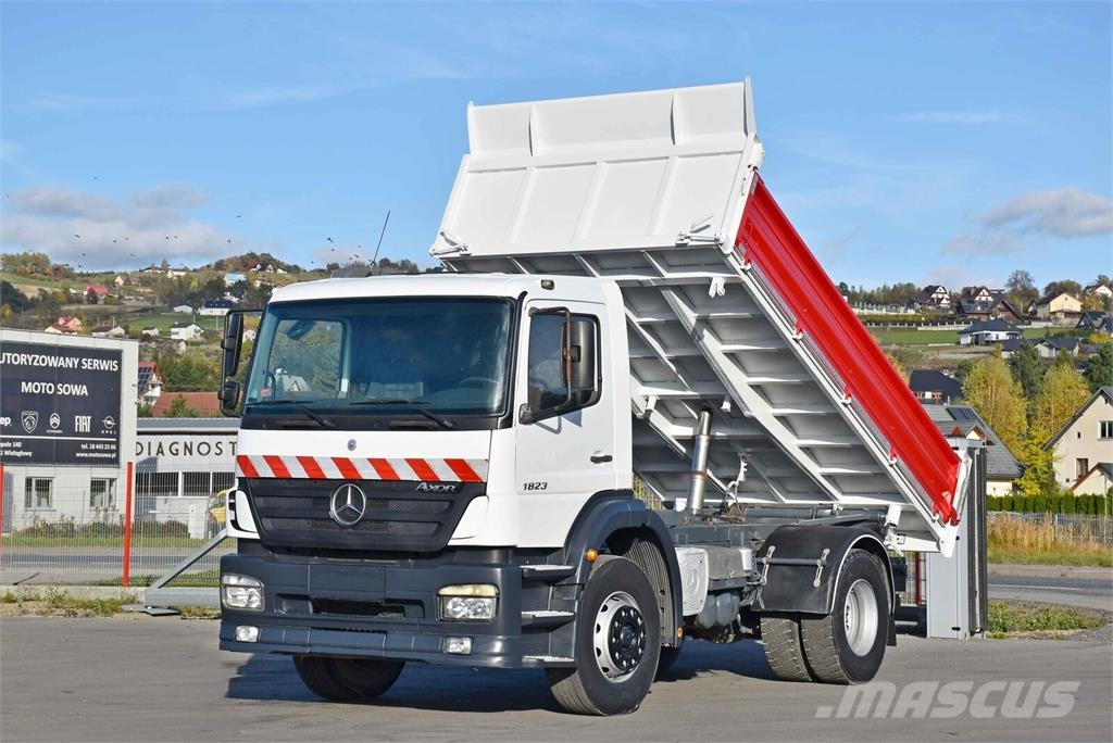 Mercedes-Benz AXOR 1823 * KIPPER 4,45 m * TOPZUSTAND Tipper trucks