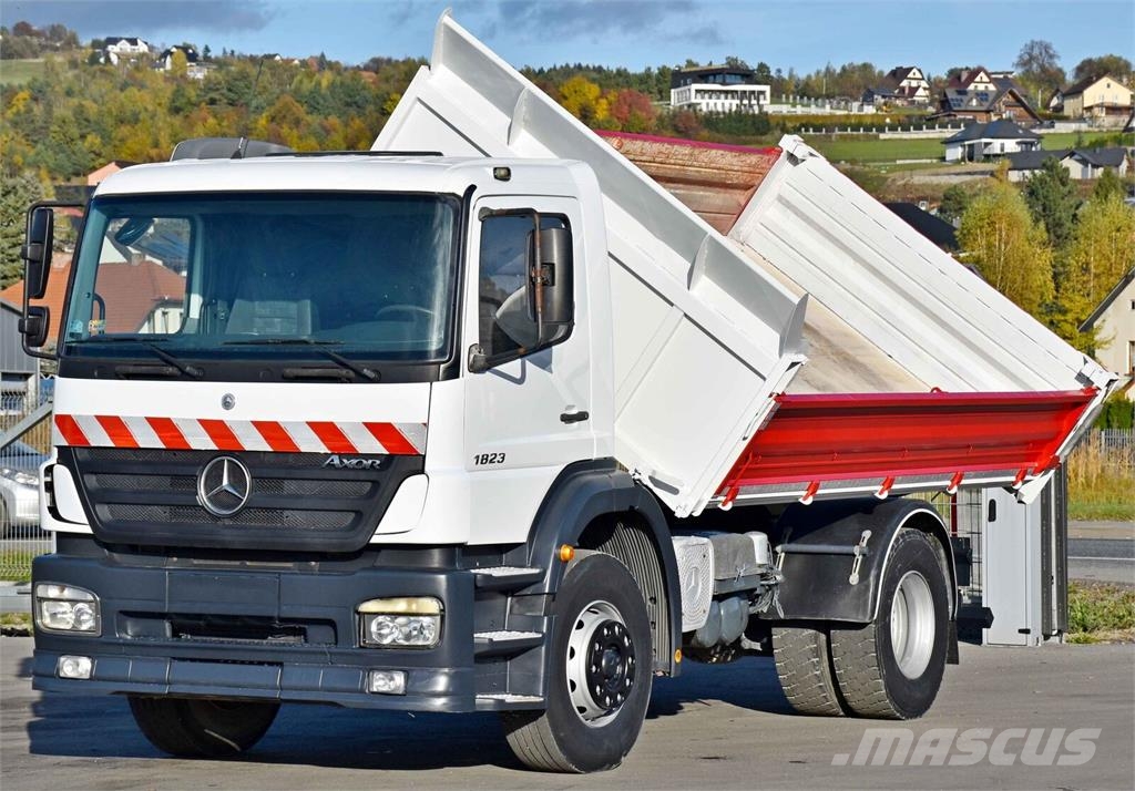 Mercedes-Benz AXOR 1823 * KIPPER 4,45 m * TOPZUSTAND Tipper trucks