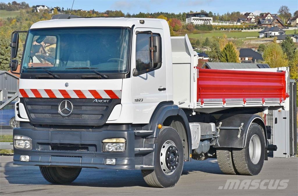 Mercedes-Benz AXOR 1823 * KIPPER 4,45 m * TOPZUSTAND Tipper trucks