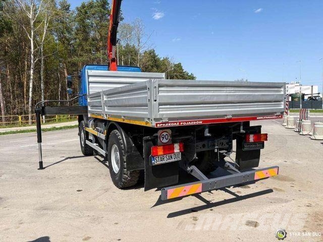 Mercedes-Benz AXOR 1824 4x4 PALFINGER PK 8500 Crane Kran Camion benne