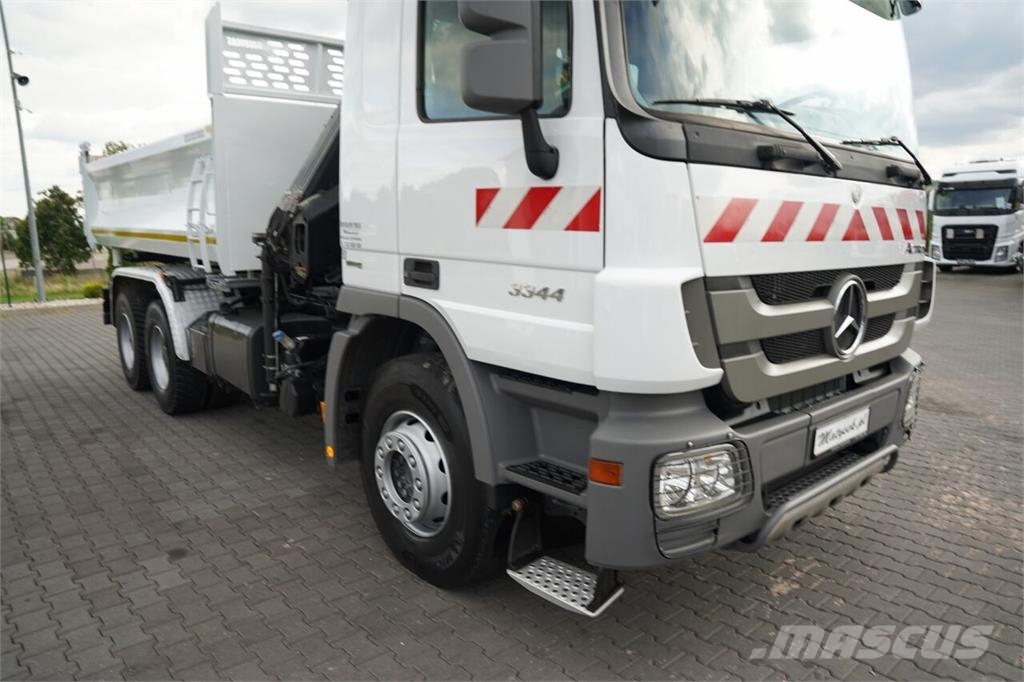 Mercedes-Benz CTROS 3344 / 6x4 / WYWROTKA 2 -STRONNA / HYDROBURT Φορτηγά Ανατροπή