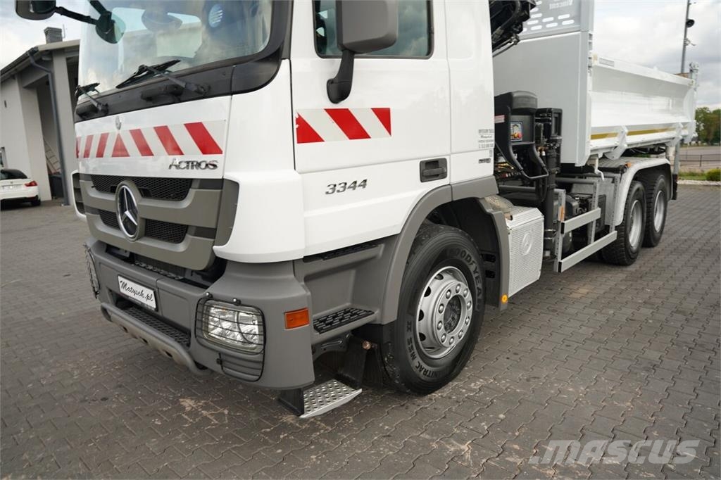 Mercedes-Benz CTROS 3344 / 6x4 / WYWROTKA 2 -STRONNA / HYDROBURT Φορτηγά Ανατροπή