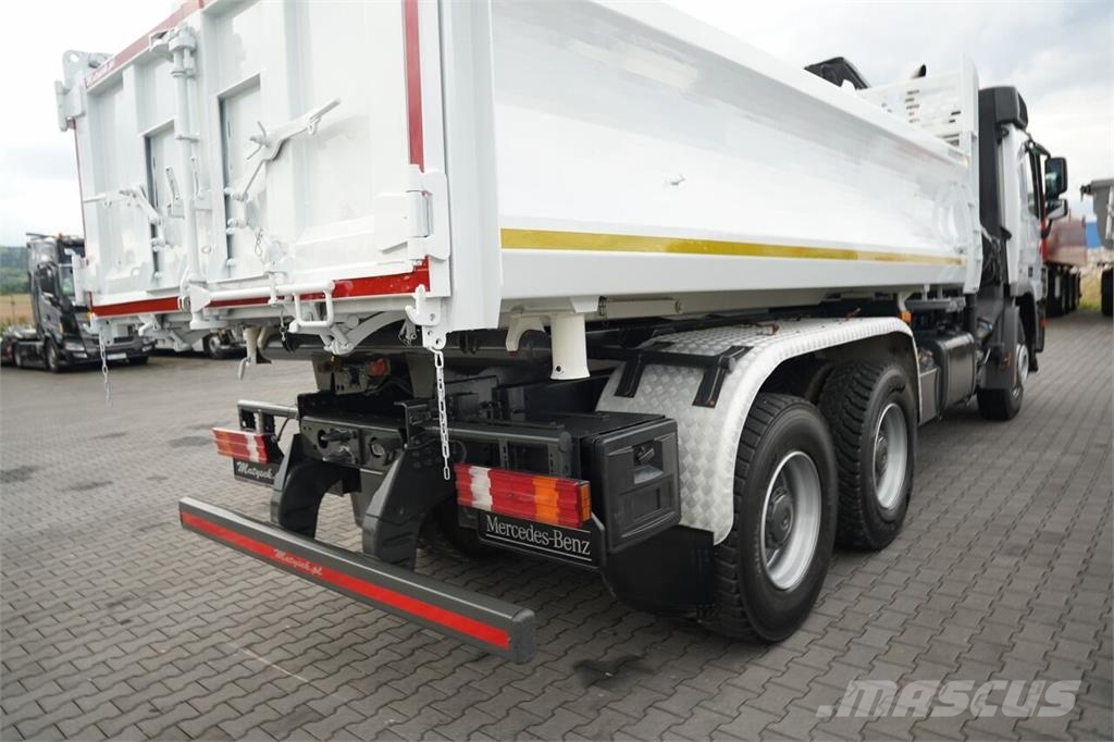 Mercedes-Benz CTROS 3344 / 6x4 / WYWROTKA 2 -STRONNA / HYDROBURT Φορτηγά Ανατροπή