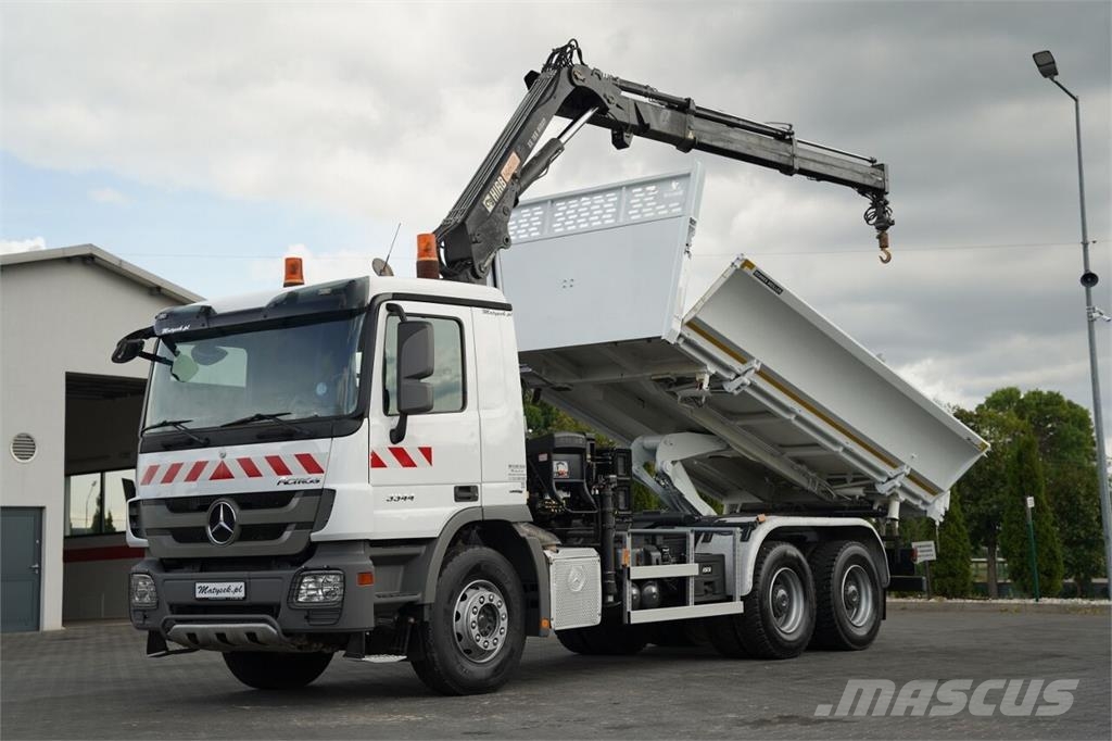 Mercedes-Benz CTROS 3344 / 6x4 / WYWROTKA 2 -STRONNA / HYDROBURT Φορτηγά Ανατροπή
