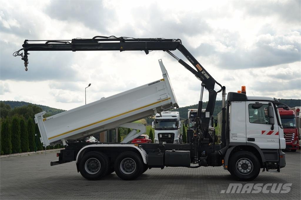 Mercedes-Benz CTROS 3344 / 6x4 / WYWROTKA 2 -STRONNA / HYDROBURT Φορτηγά Ανατροπή