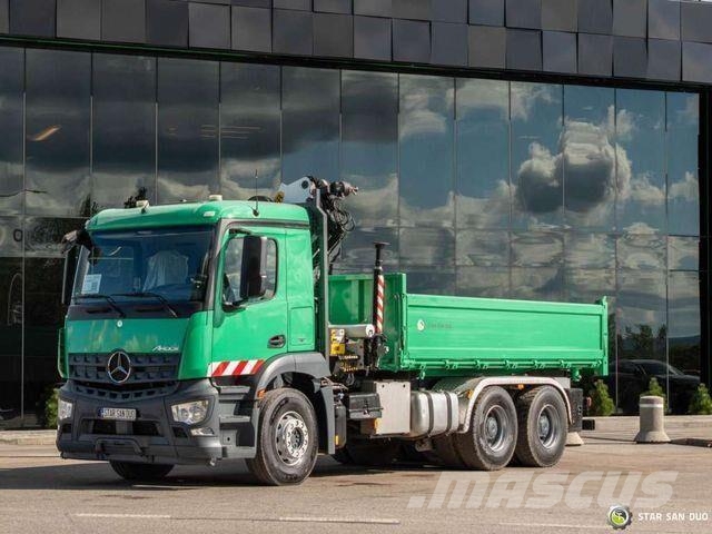 Mercedes-Benz Mercedes Arocs 26.40 6x4 Palfinger PK 24001 Cran Billenő teherautók