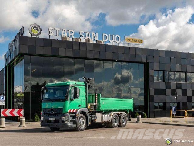 Mercedes-Benz Mercedes Arocs 26.40 6x4 Palfinger PK 24001 Cran Billenő teherautók