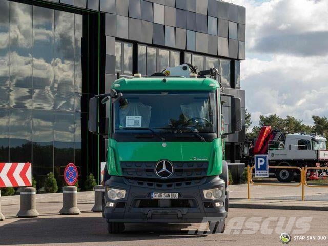 Mercedes-Benz Mercedes Arocs 26.40 6x4 Palfinger PK 24001 Cran Billenő teherautók