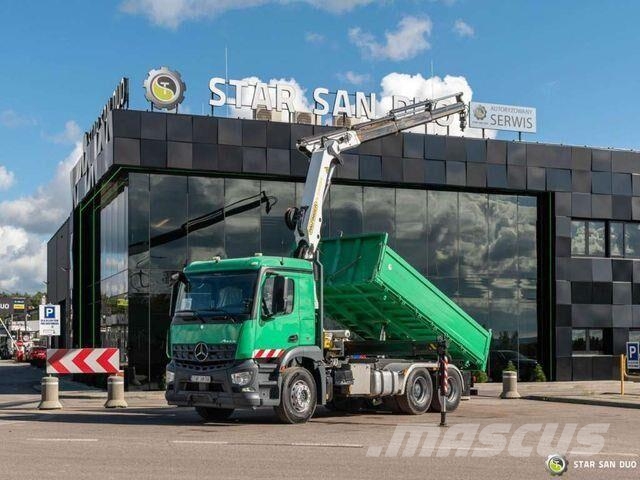 Mercedes-Benz Mercedes Arocs 26.40 6x4 Palfinger PK 24001 Cran Billenő teherautók