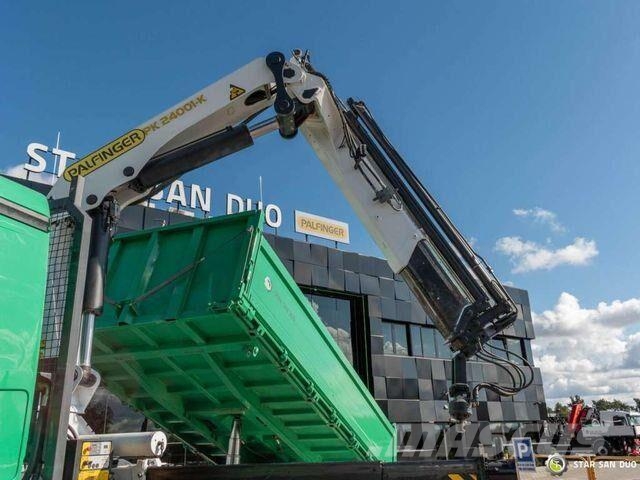 Mercedes-Benz Mercedes Arocs 26.40 6x4 Palfinger PK 24001 Cran Billenő teherautók