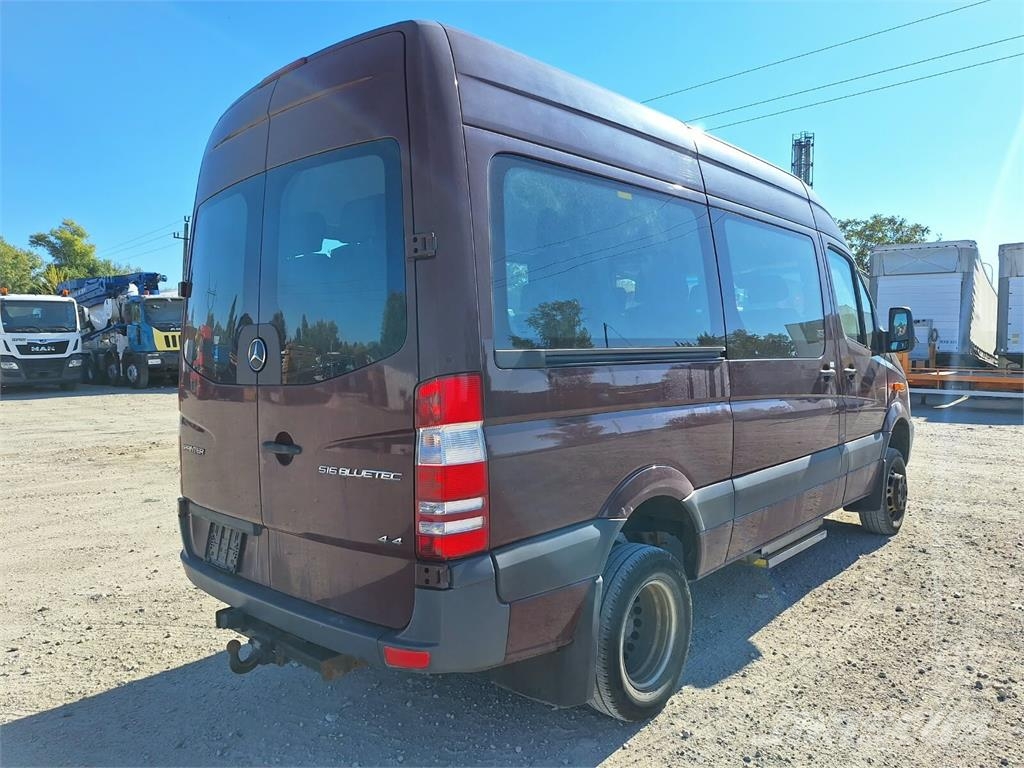 Mercedes-Benz Sprinter 516 CDi 4x4 / 16 personal minibus شاحنات أخرى