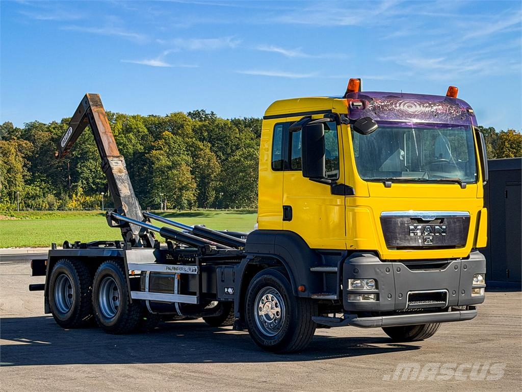Mercedes-Benz TGS 26.360 Abrollkipper * Top Zustand! Camiones elevadores de gancho