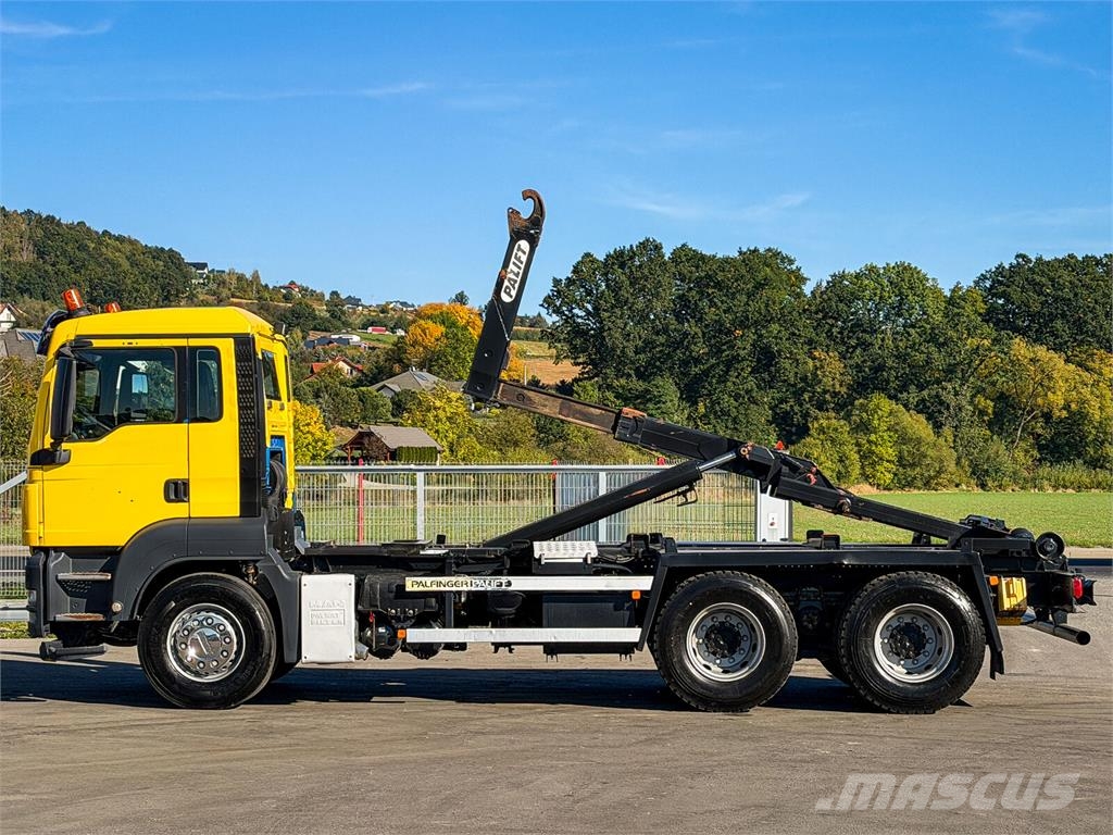 Mercedes-Benz TGS 26.360 Abrollkipper * Top Zustand! Camiones elevadores de gancho