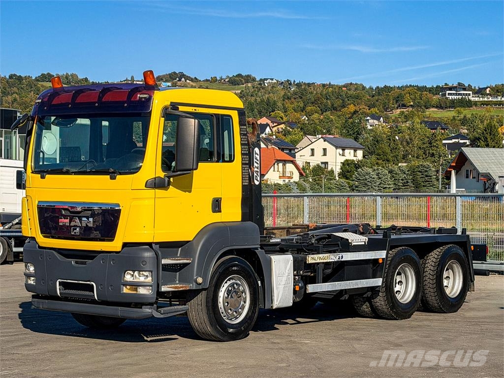 Mercedes-Benz TGS 26.360 Abrollkipper * Top Zustand! Camiones elevadores de gancho