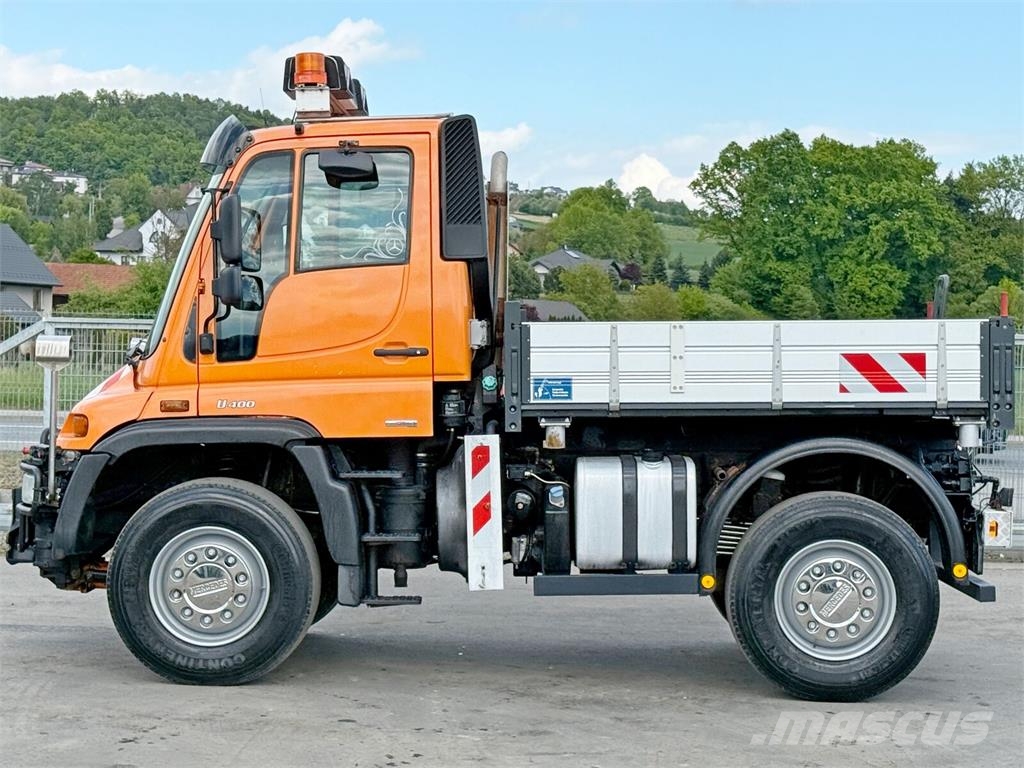 Mercedes-Benz UNIMOG 400 * KIPPER 2,40 * 4x4 * TOPZUSTAND Camion benne