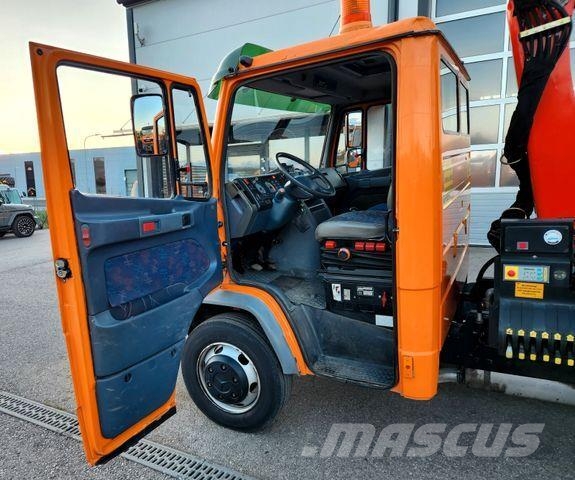 Mercedes-Benz Vario 815D Palfinger PK4501 Kran Meiller 74tkm Billenő teherautók