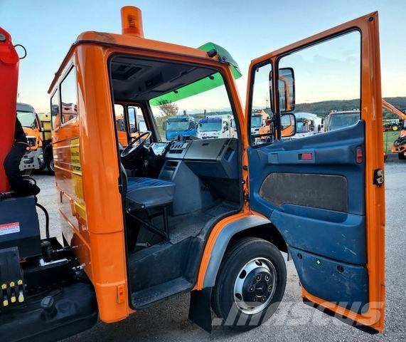 Mercedes-Benz Vario 815D Palfinger PK4501 Kran Meiller 74tkm Billenő teherautók
