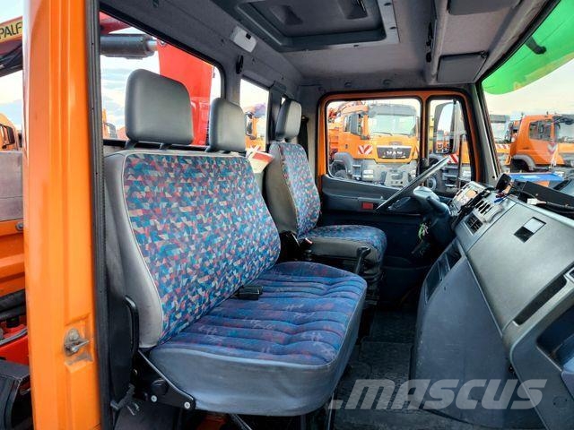 Mercedes-Benz Vario 815D Palfinger PK4501 Kran Meiller 74tkm Billenő teherautók