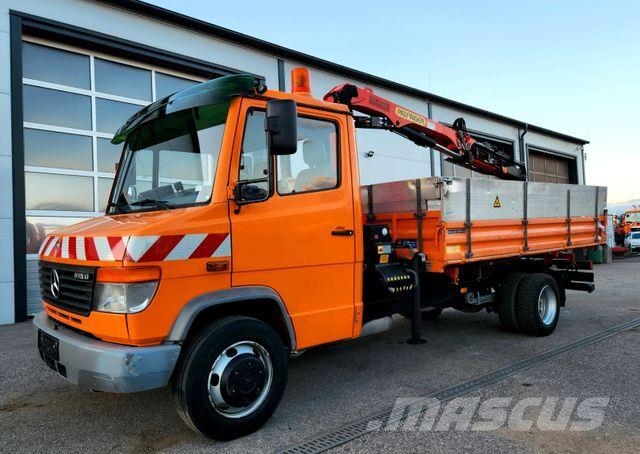 Mercedes-Benz Vario 815D Palfinger PK4501 Kran Meiller 74tkm Billenő teherautók