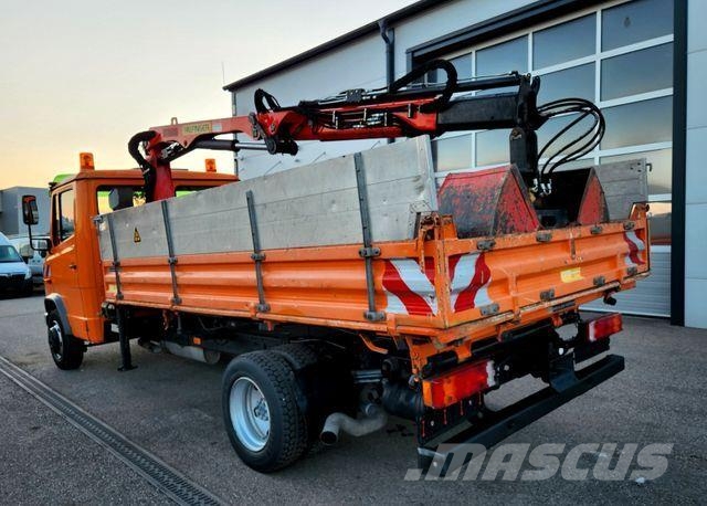Mercedes-Benz Vario 815D Palfinger PK4501 Kran Meiller 74tkm Billenő teherautók