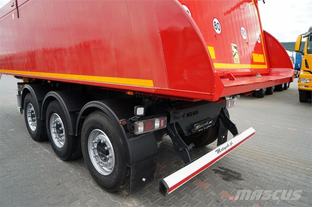 Metal-Fach WYWROTKA 25 m3 / ALUMINIOWA / OŚ PODNOSZONA / 5 1 Kippers